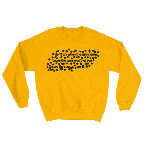 dont cry crewneck