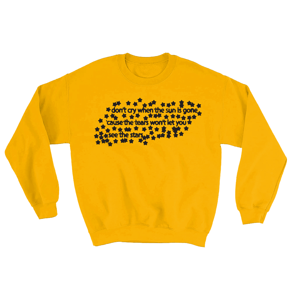 dont cry crewneck